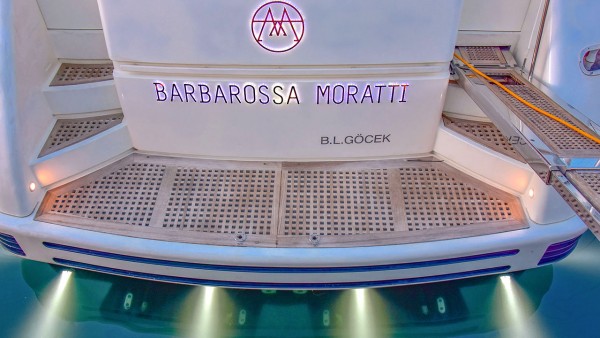 Моторная яхта Barbarossa Moratti