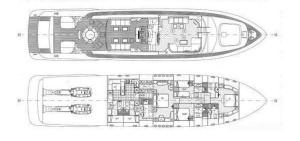 Моторная яхта Mina II